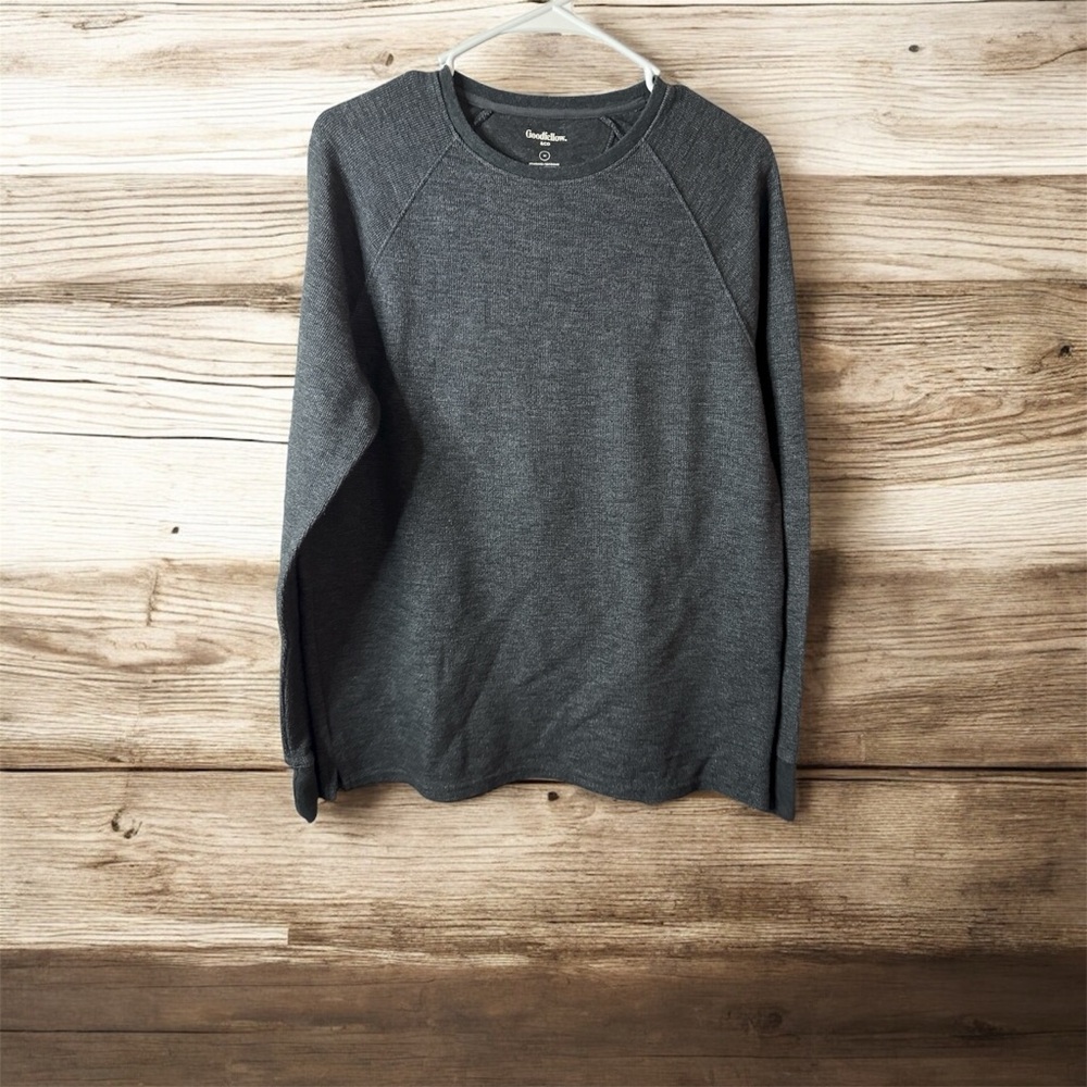 ✨Goodfellow & Co Men’s Charcoal Crewneck Pullover Sz Medium